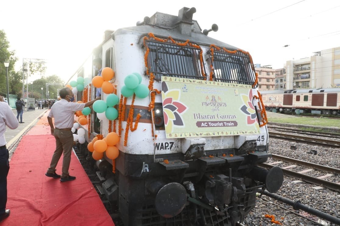 Ramayana Circuit Train Arrives in Nepal&rsquo;s Janakpur