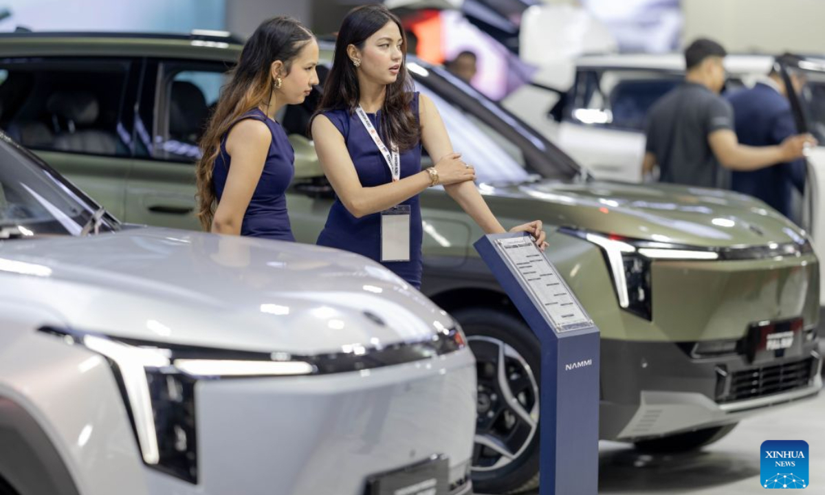 Second auto show in a month opens in Nepal, with strong Chinese brand presence