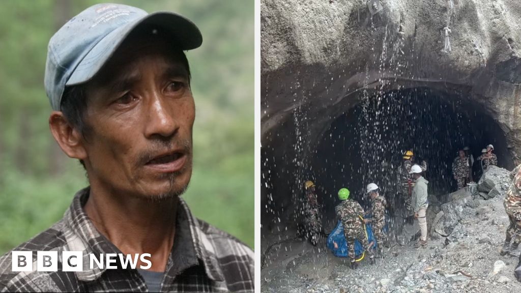 Nepal tunnel rescuers hunt for survivors with rafts and drone